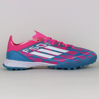 T.Adidas F50 Laces "Blue-Pink"