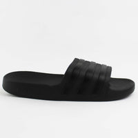 Adilette Aqua Slides "Black-Grey"