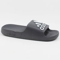 Adilette Aqua Slides "Grey"