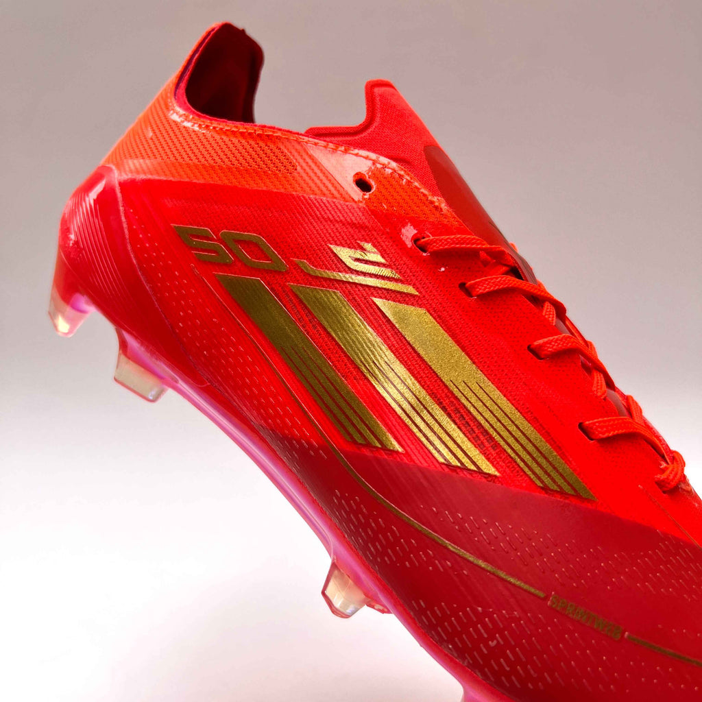 Adidas F50 Laces "Red-Gold"