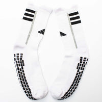 Silicon Training Socks "Adidas-3-Lined-Grey"