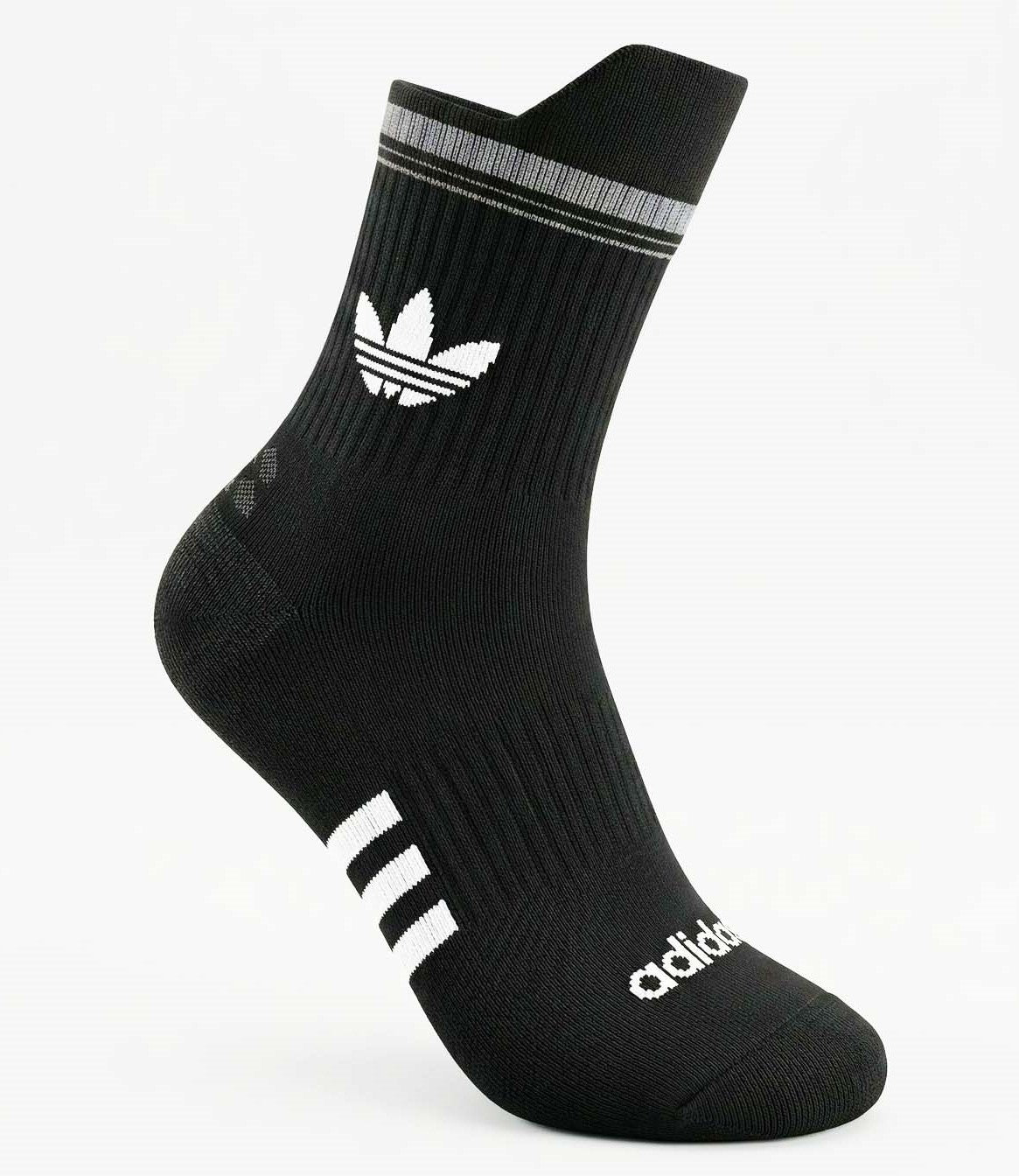 Quarter Everyday Socks "Adidas Black"