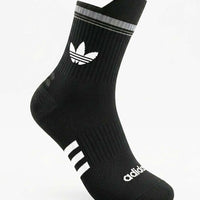 Quarter Everyday Socks "Adidas Black"