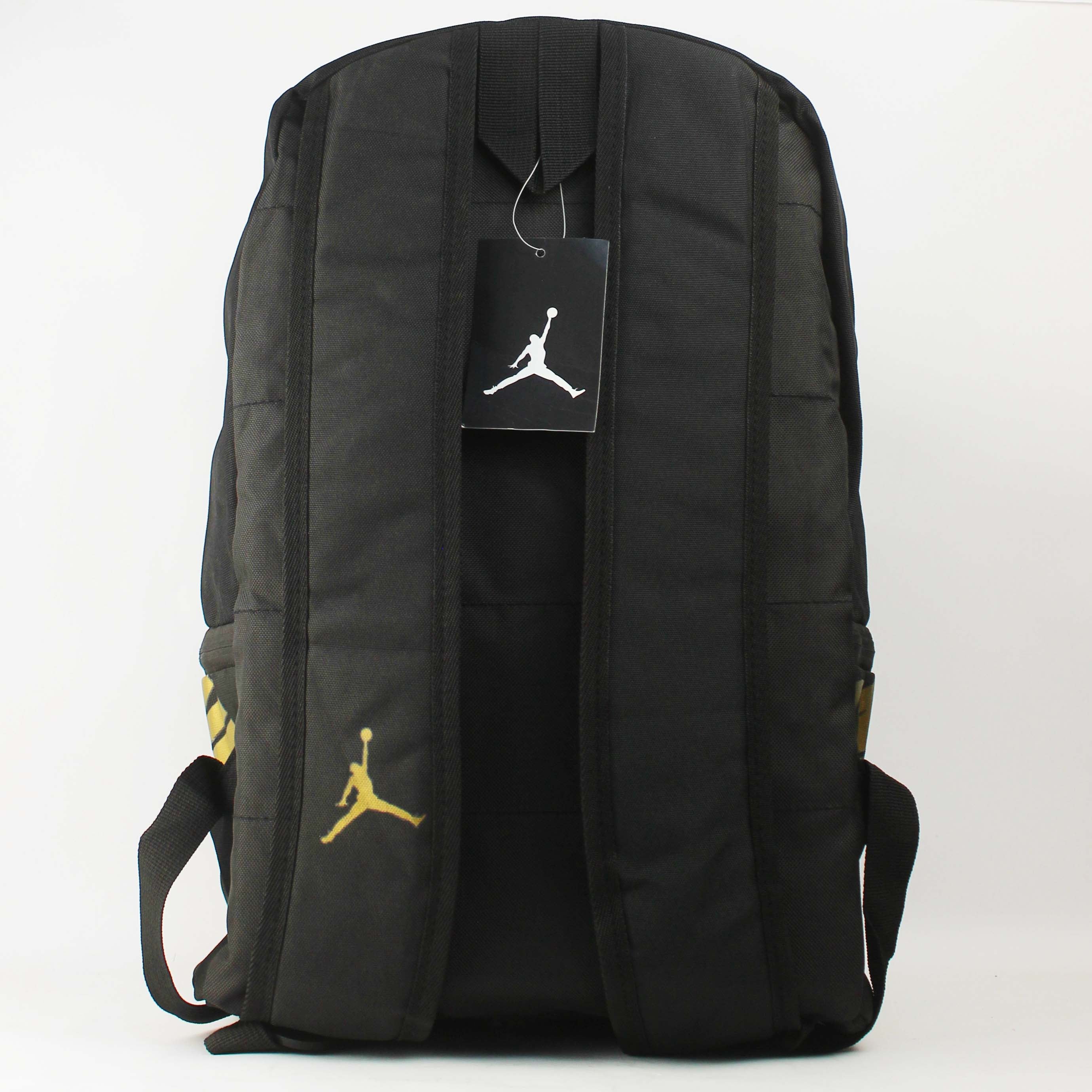 Nike Jordan Air Essential Backpack "AirFlight-Black-Gold"