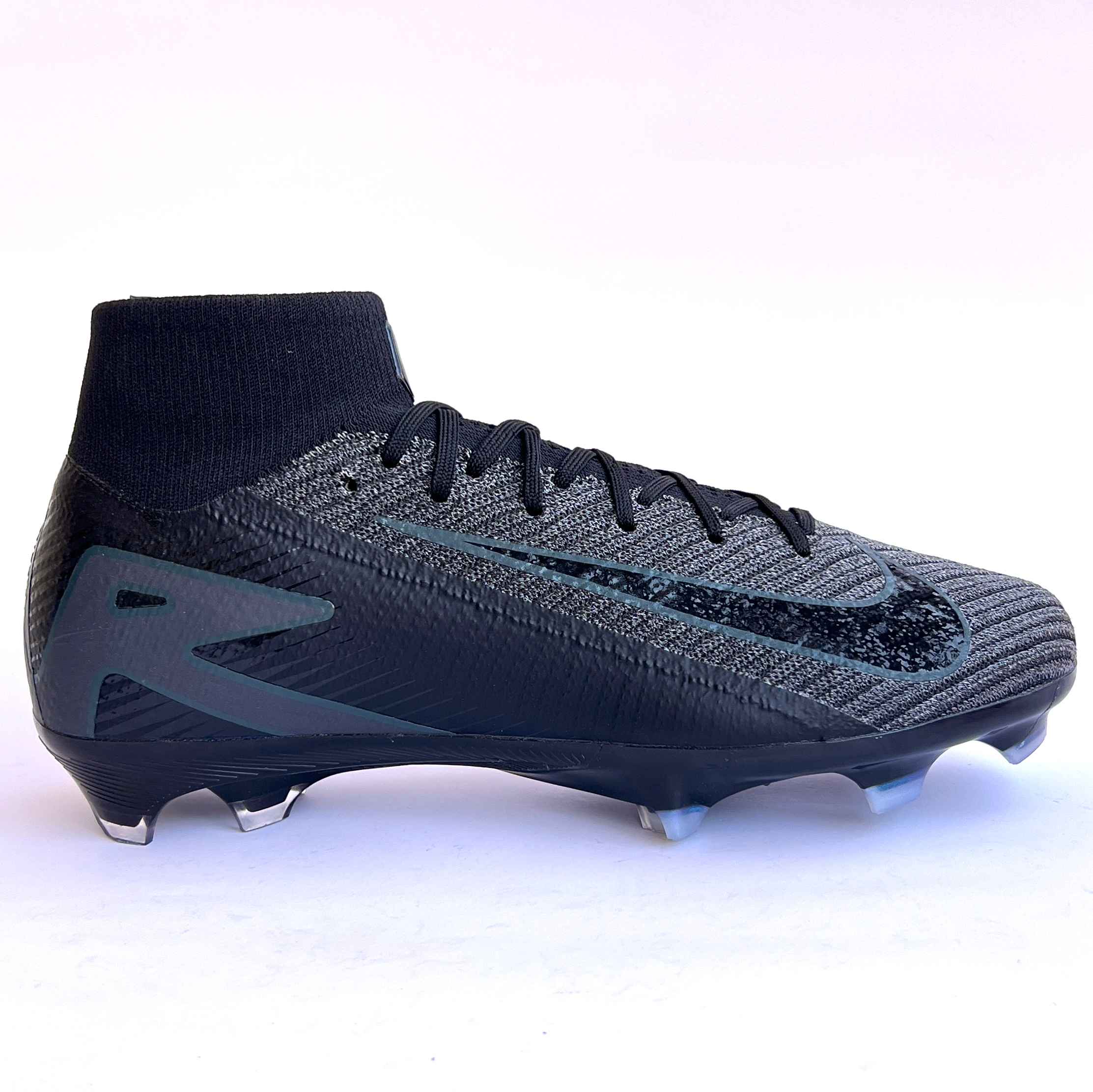 Nike Jr. Mercurial AirZoom SuperFly 10 FG "Black-2"