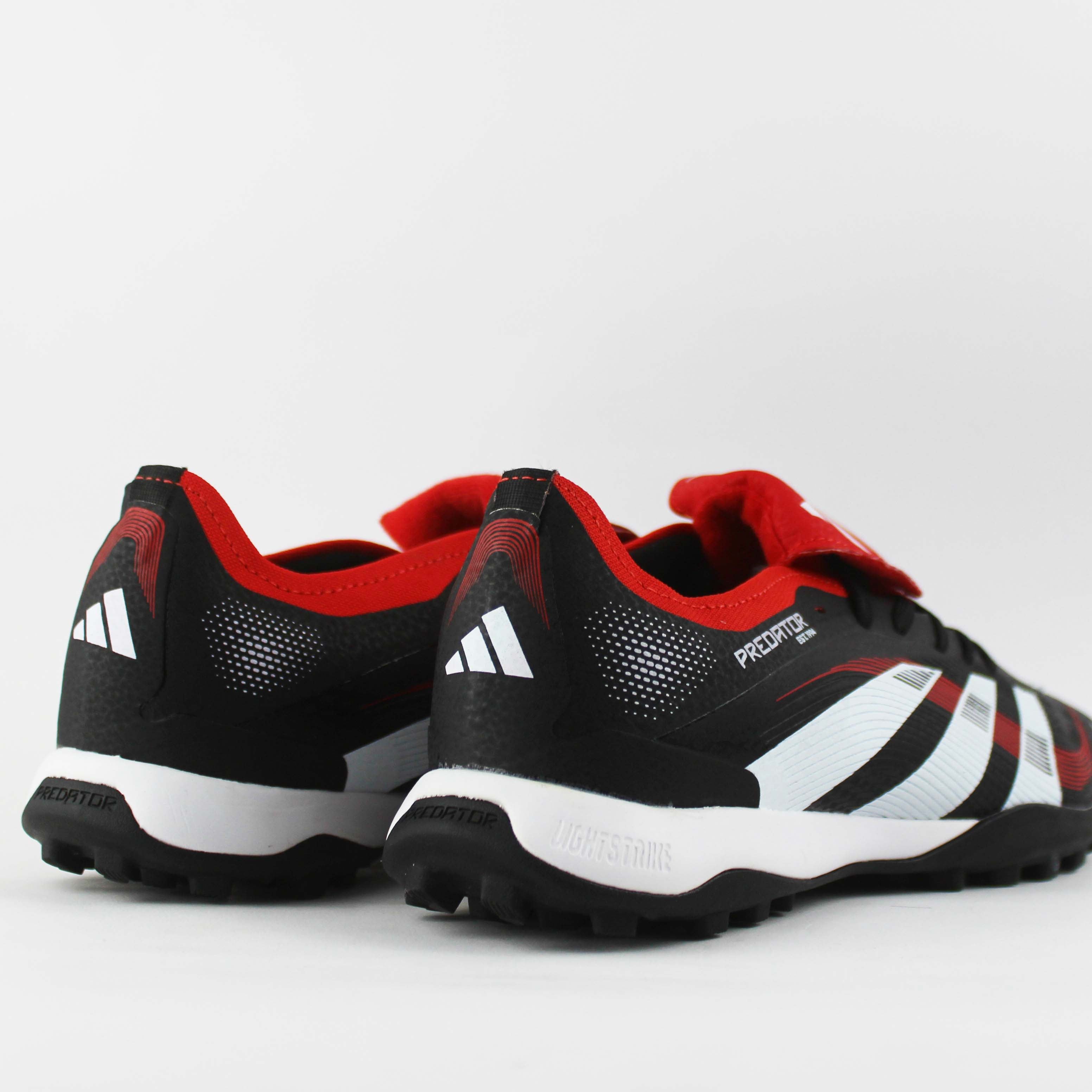 T.Adidas Predator FoldOver Tongue "Black-Red"