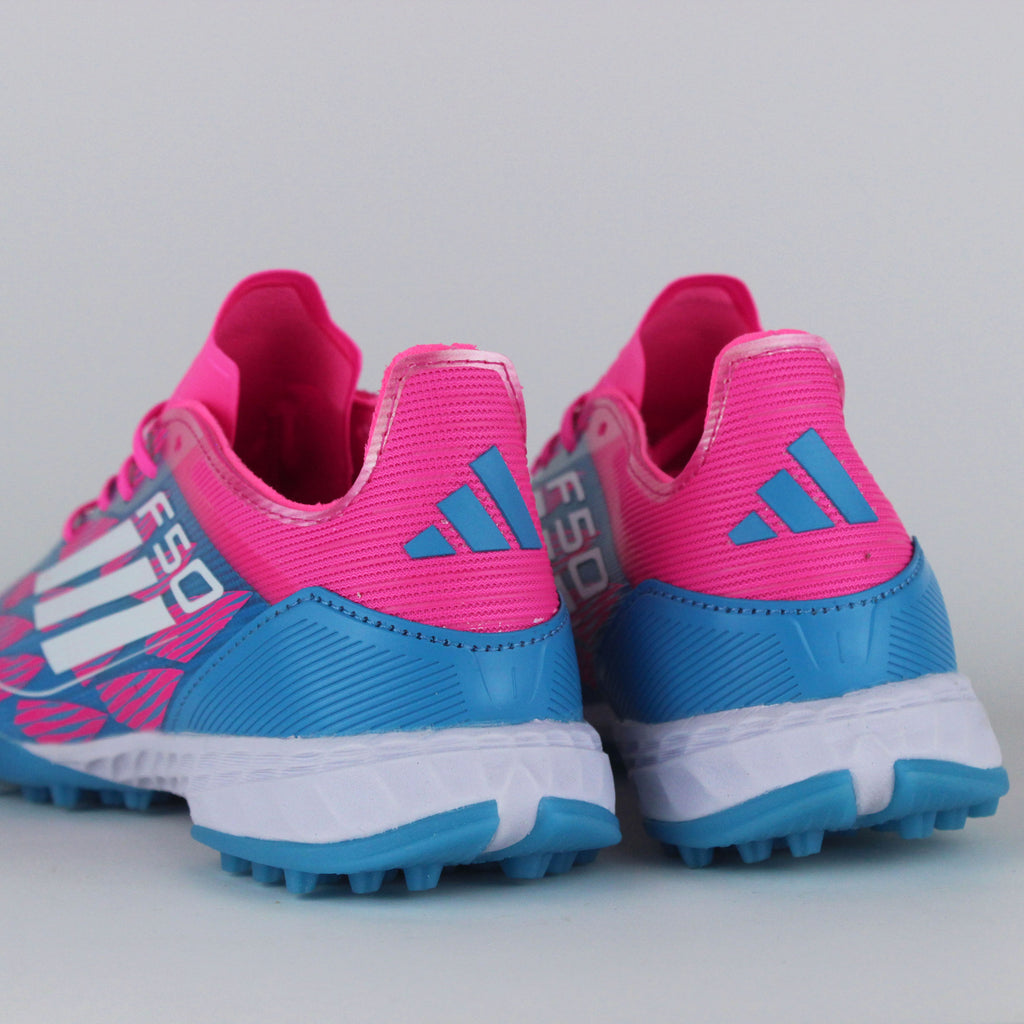 T.Adidas F50 Laces "Blue-Pink"