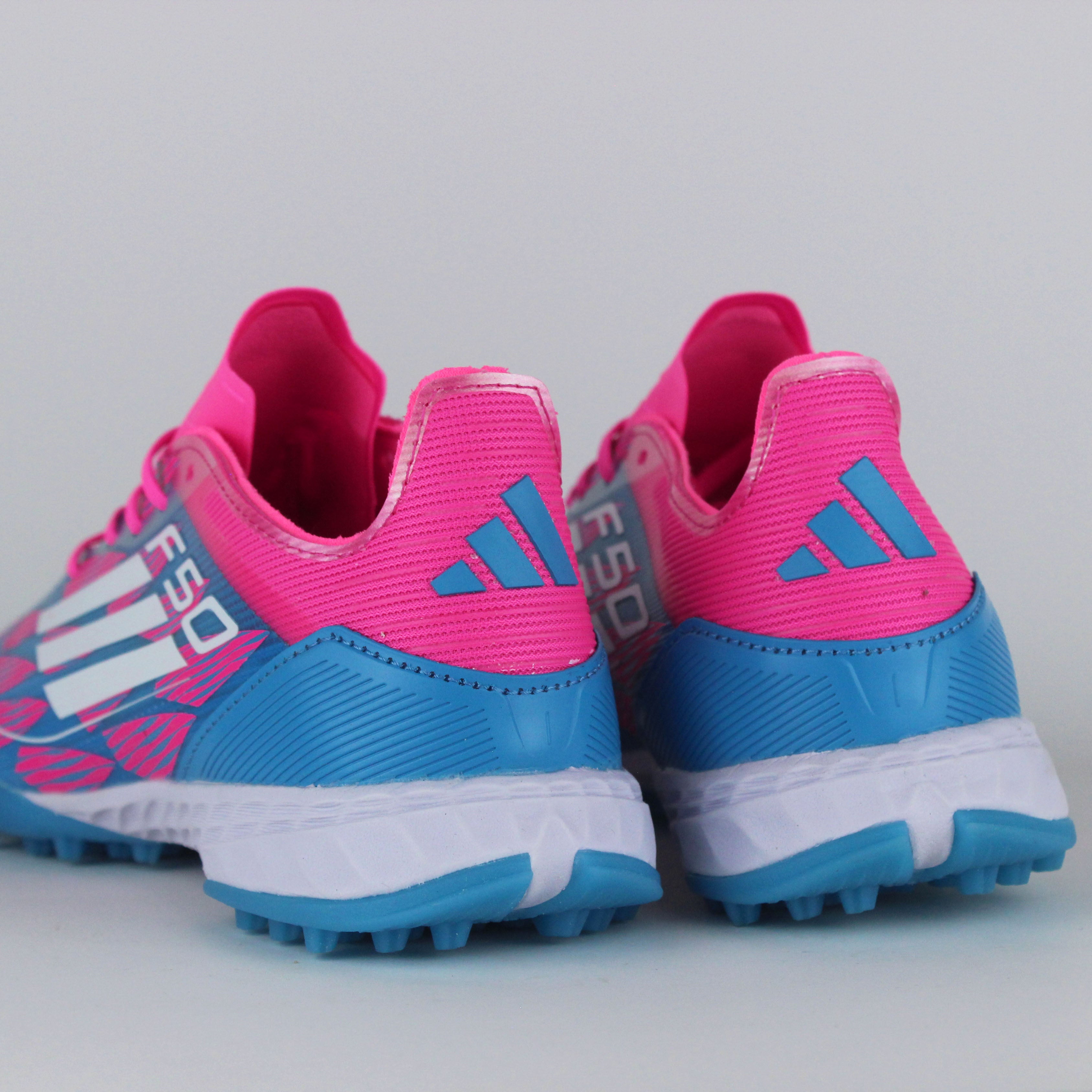 T.Adidas F50 Laces "Blue-Pink"