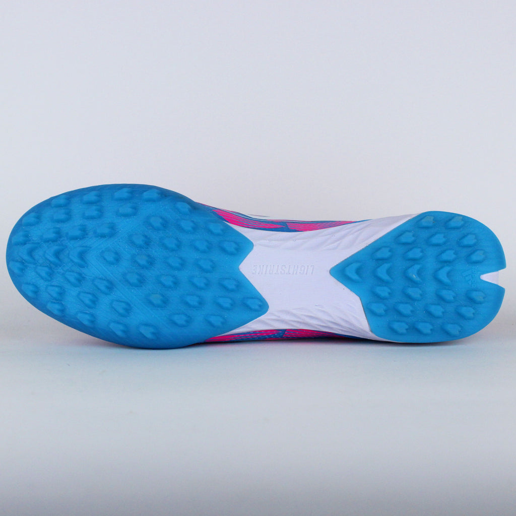 T.Adidas F50 Laces "Blue-Pink"