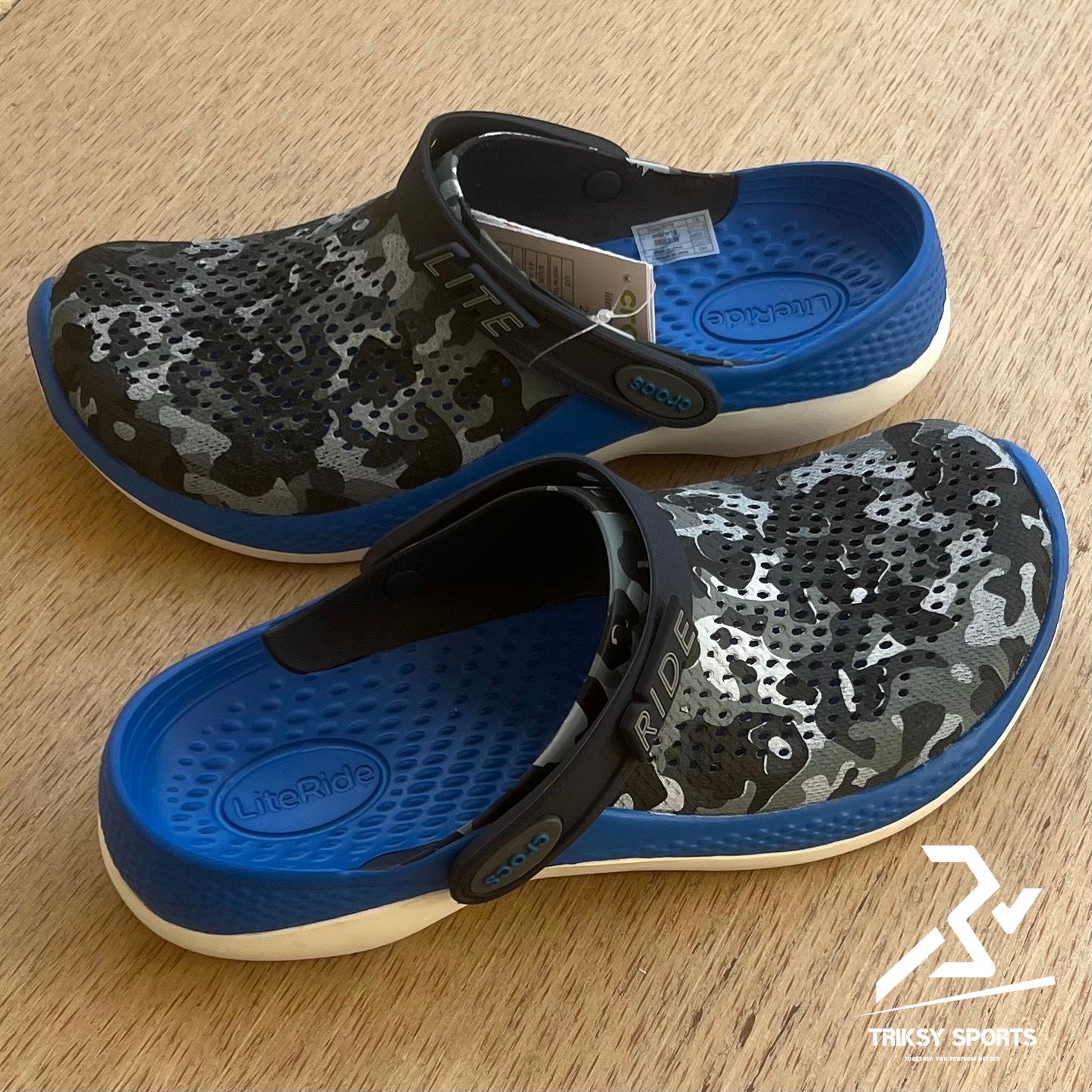 Crocs LiteRide Army-Edition "Blue"