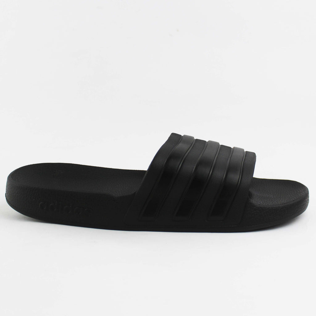 Adilette Aqua Slides "Black-Grey"