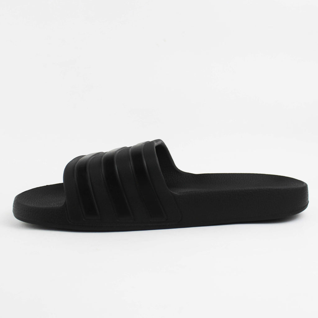 Adilette Aqua Slides "Black-Grey"
