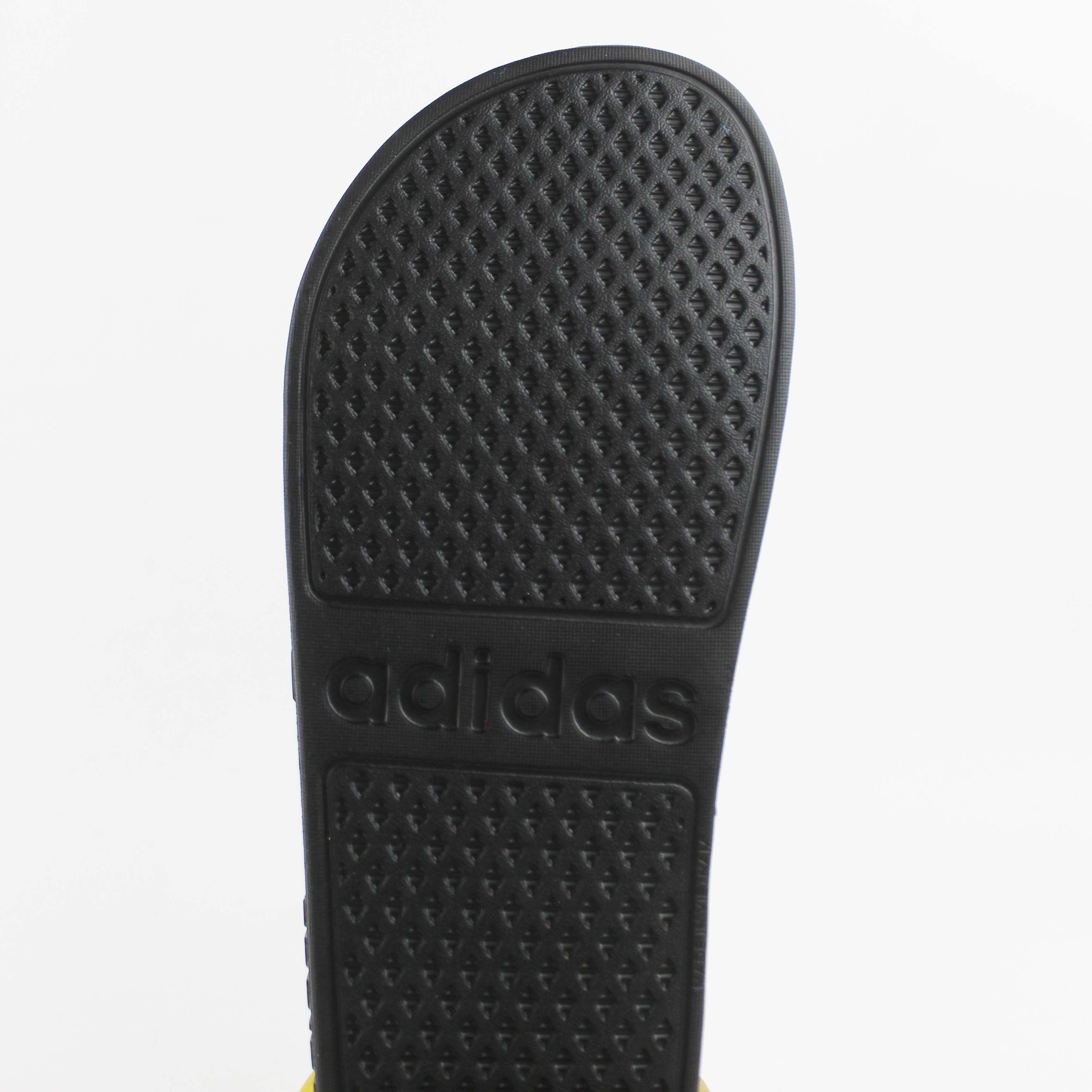 Adilette Aqua Slides "Black-Grey"