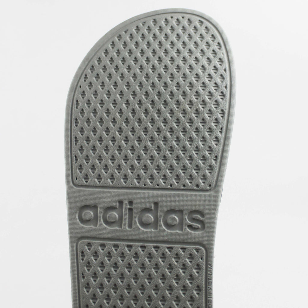 Adilette Aqua Slides "Grey"