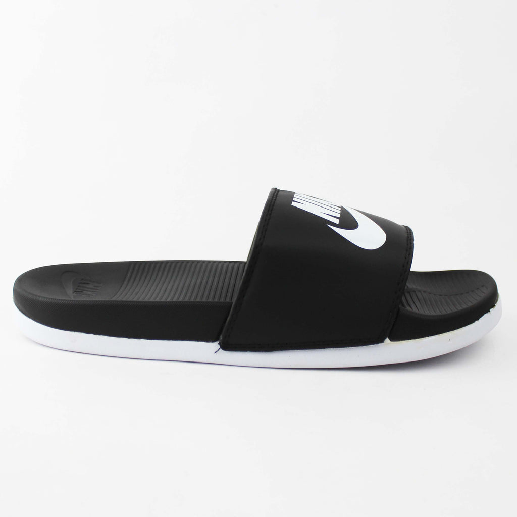 Nike Victori One Slides "Black-White"