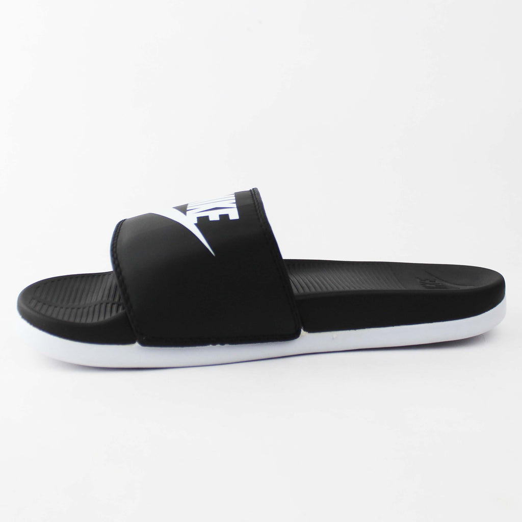 Nike Victori One Slides "Black-White"