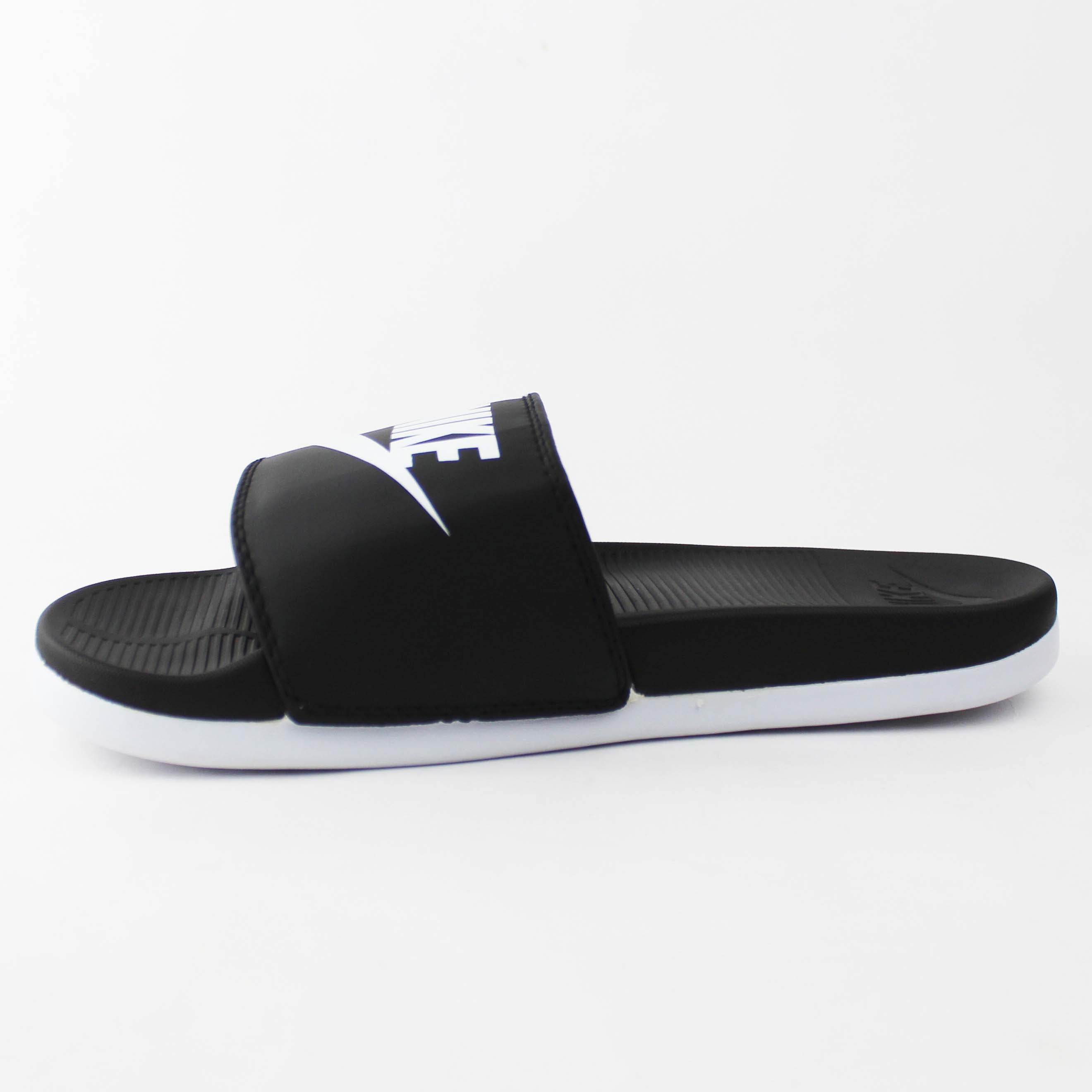 Nike Victori One Slides "Black-White"