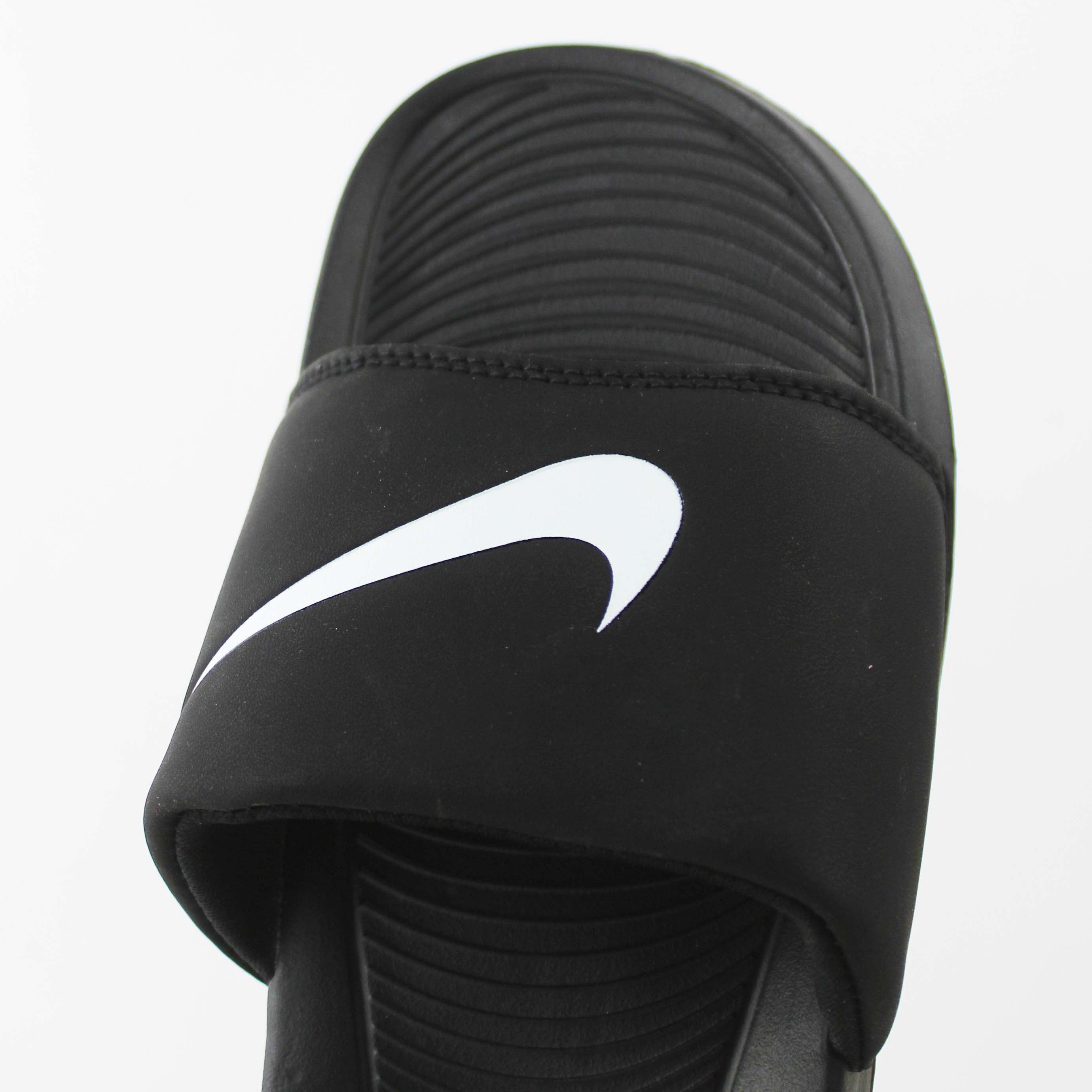 Nike Kawa Slides "Black-White"