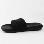 Nike Kawa Slides "Black-Black"