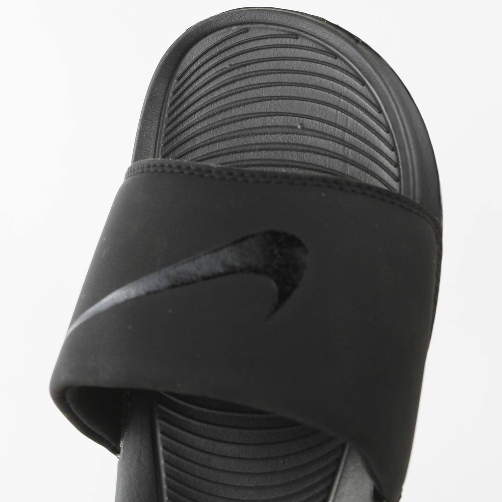 Nike Kawa Slides "Black-Black"