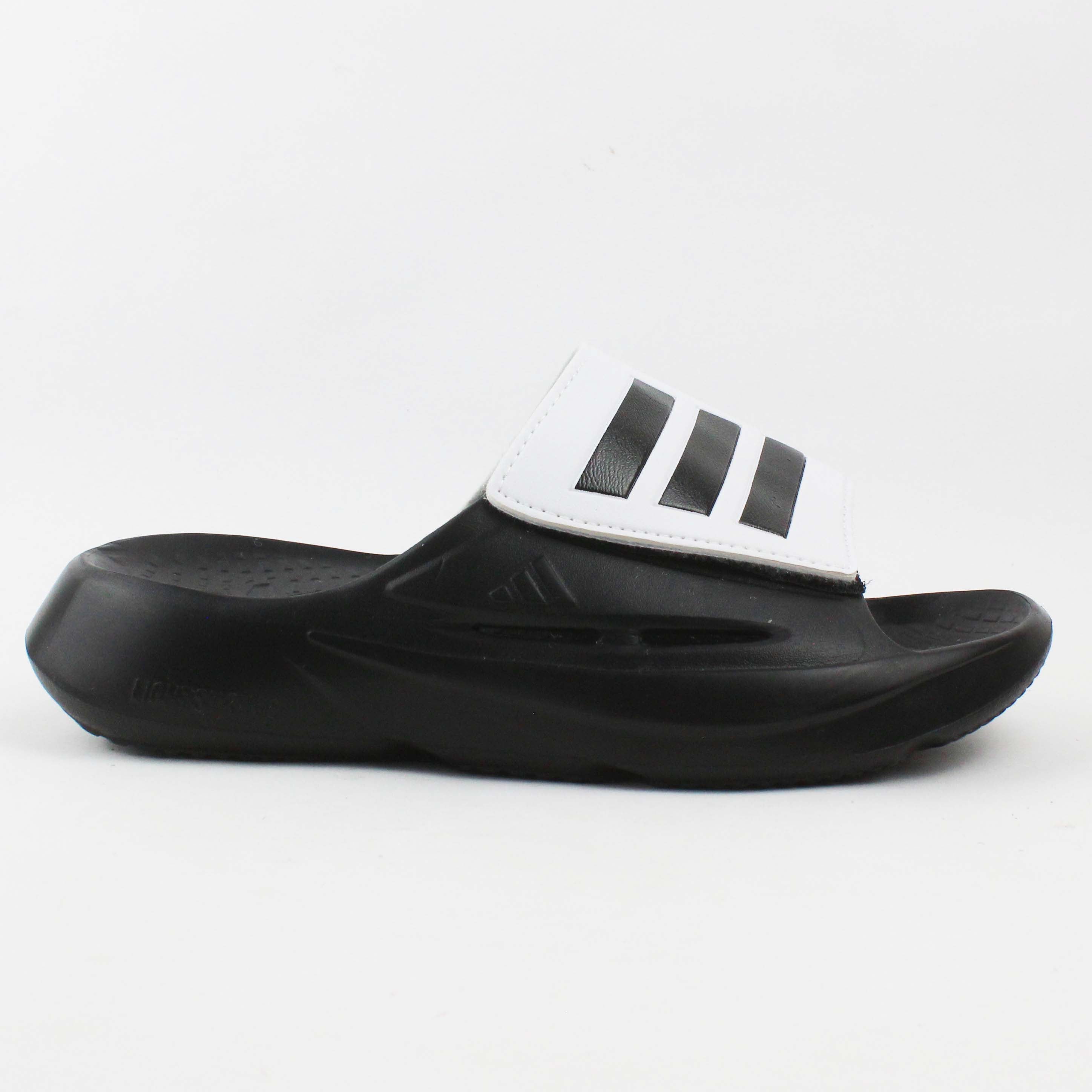 Adidas Light Blaze Slides (Black-White)