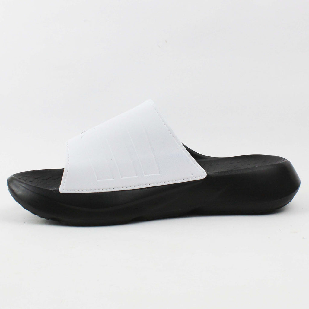 Adidas Light Blaze Slides (Black-White)