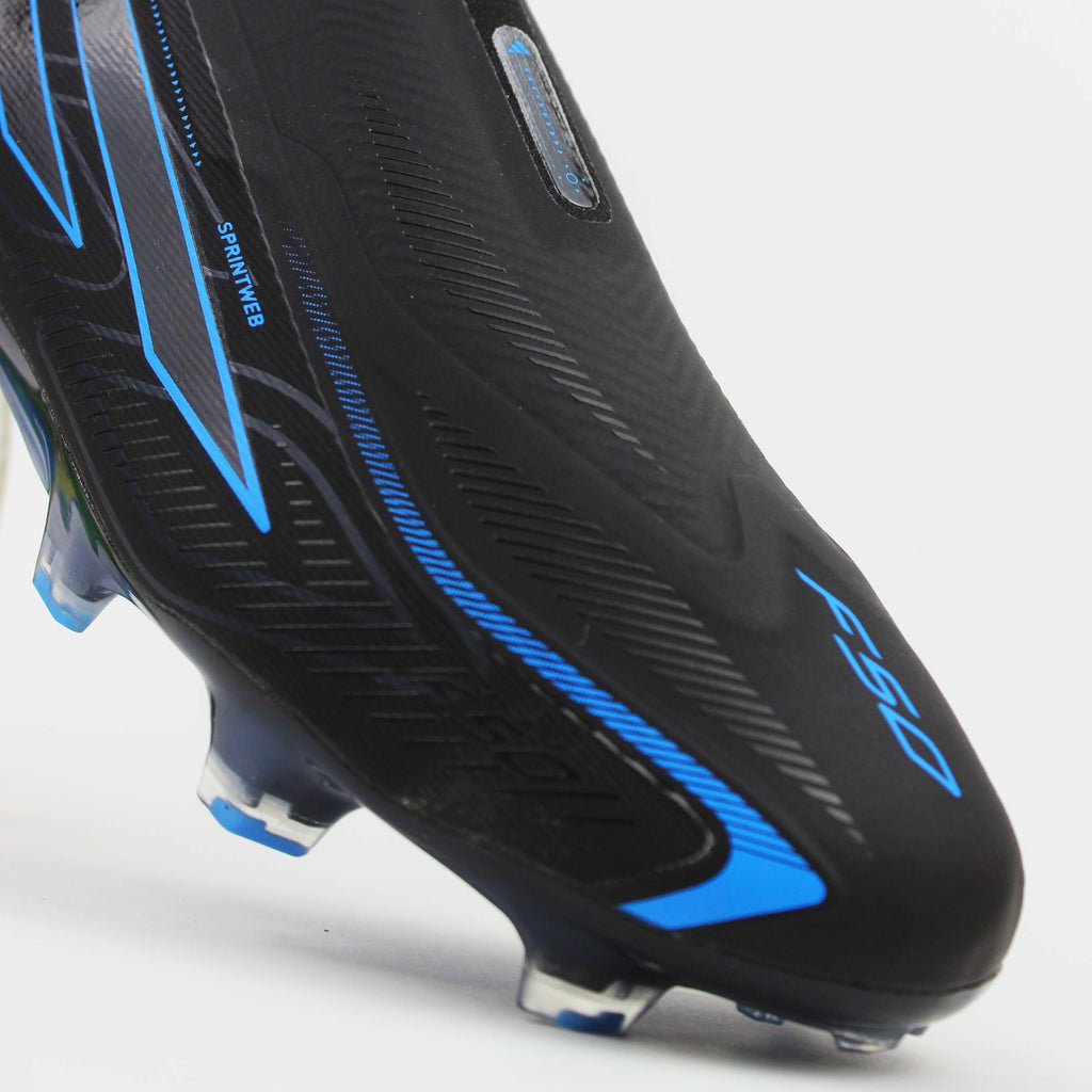 Adidas F50 Hyperfast Laceless "Black-Pack"