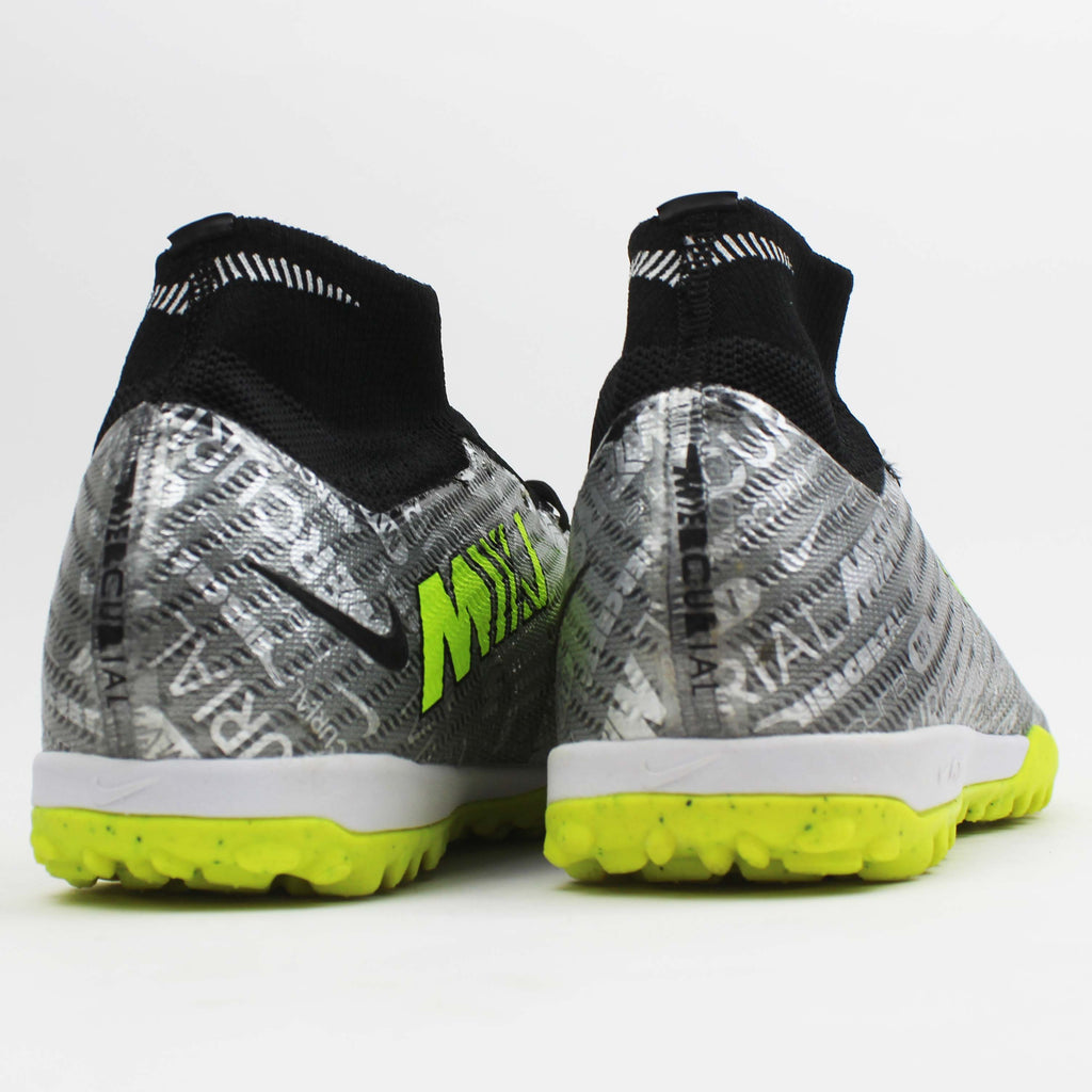 T.Nike Jr. Mercurial AirZoom Superfly 9 "Grey-Yellow"