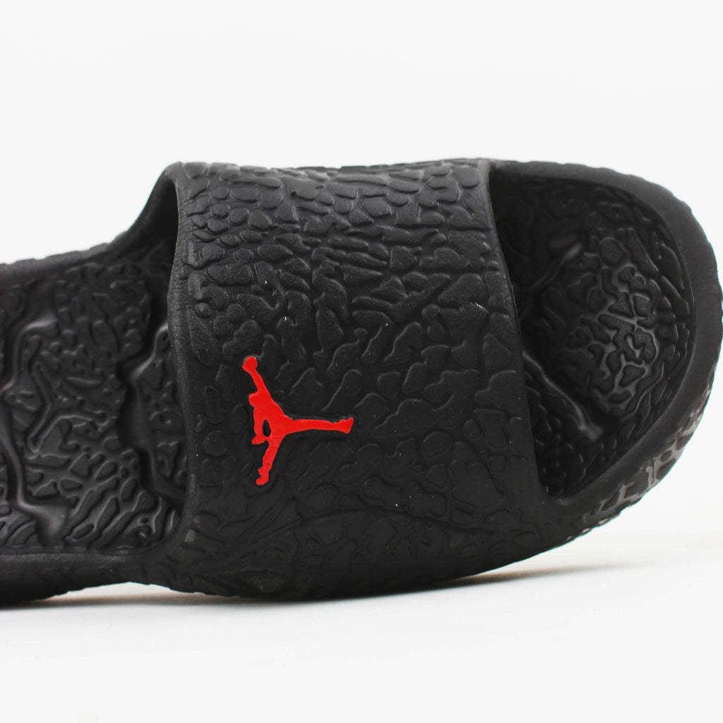 Nike Jordan Franchise Shower Slides "Black-Red"