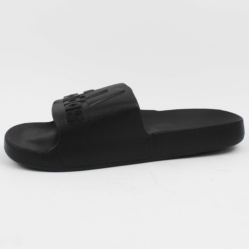 Adilette Aqua Slides "Black"