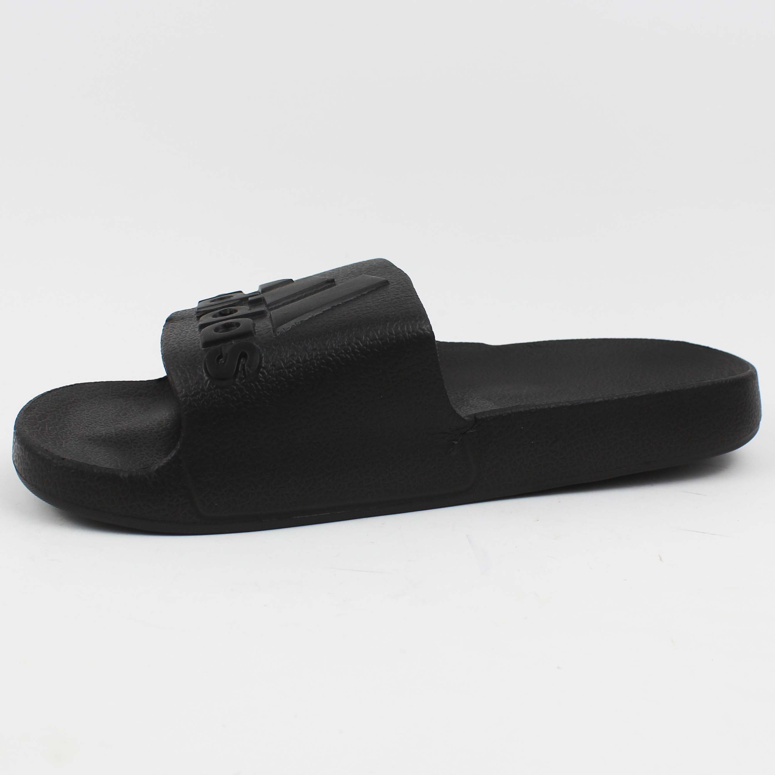 Adilette Aqua Slides "Black"