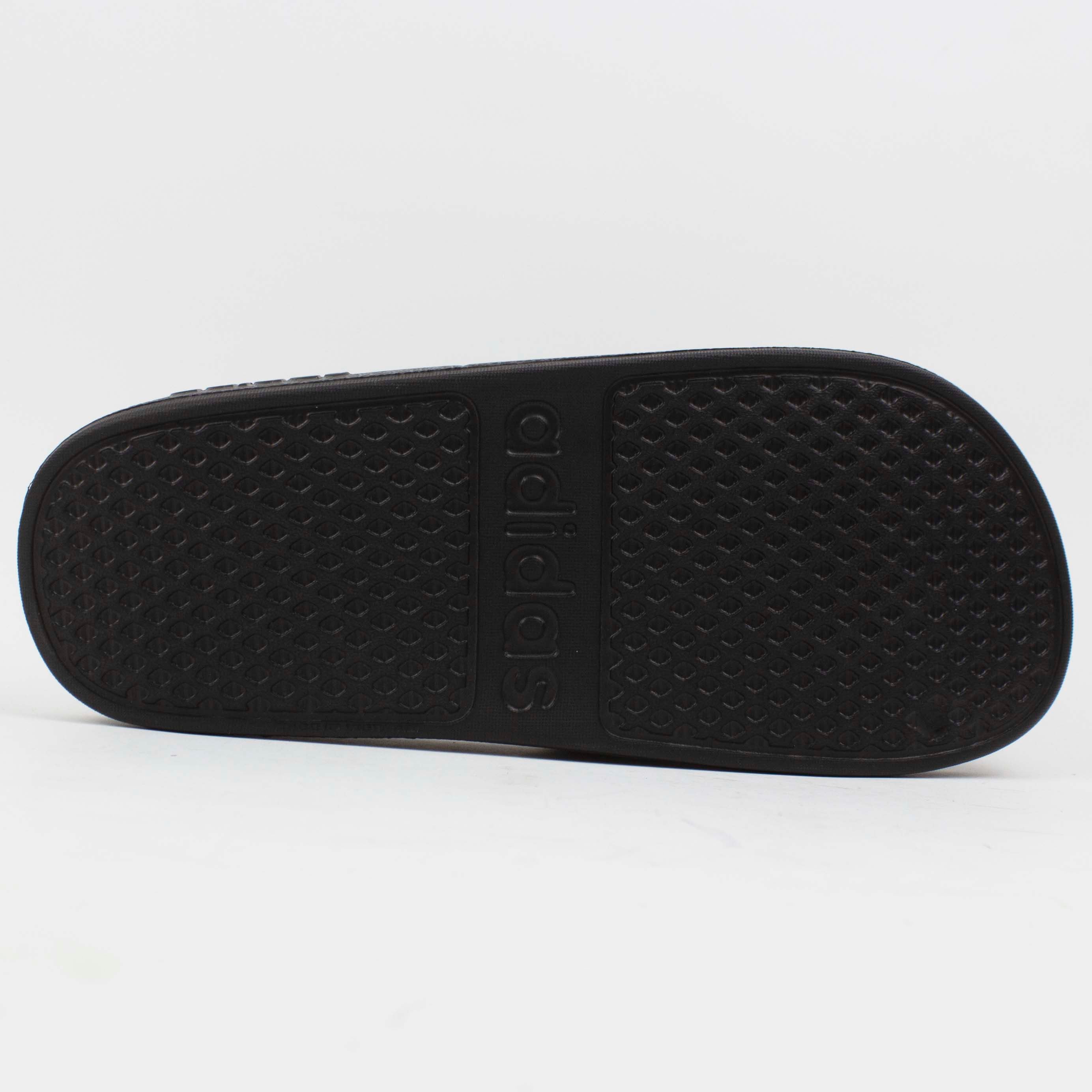 Adilette Aqua Slides "White-Black"