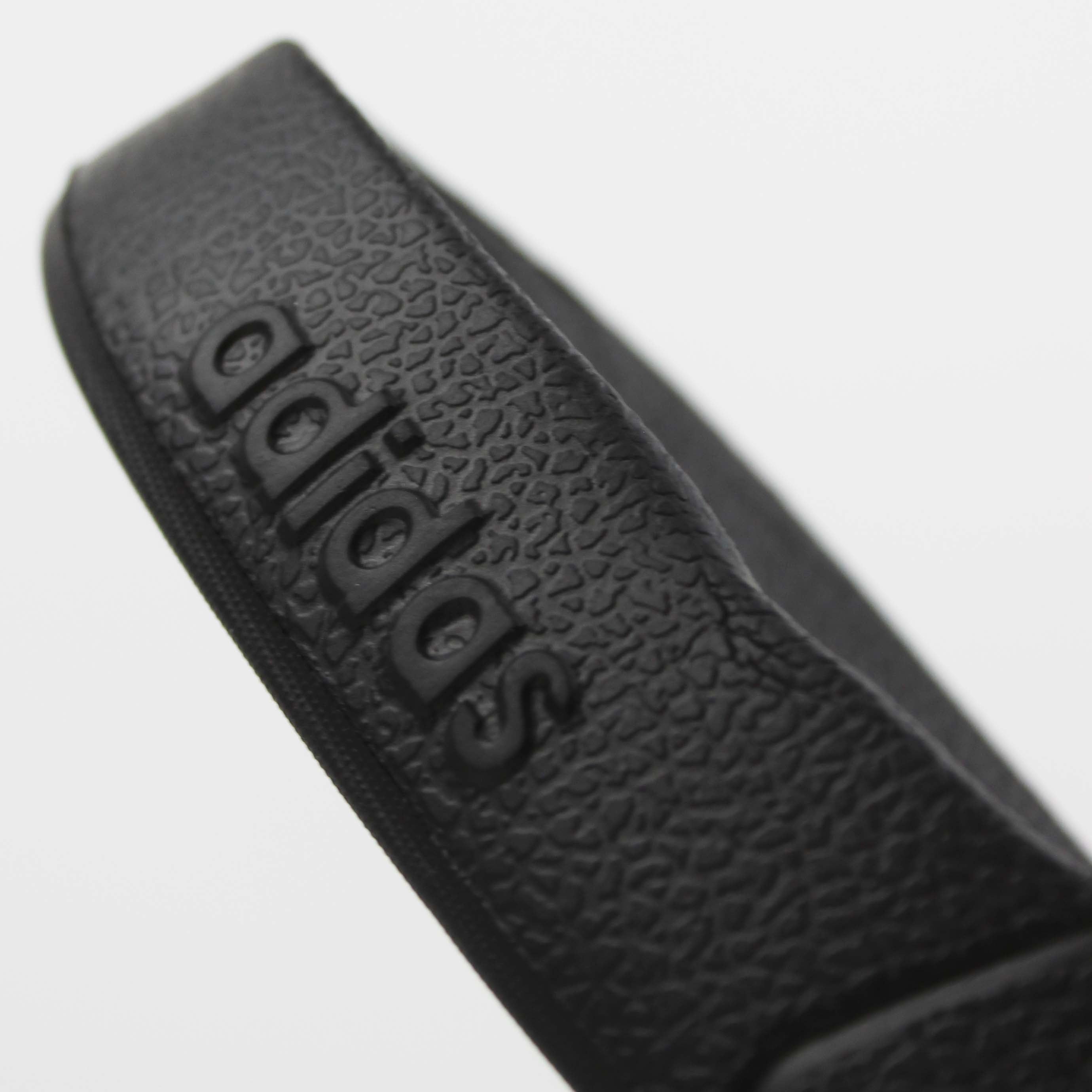Adilette Aqua Slides "White-Black"