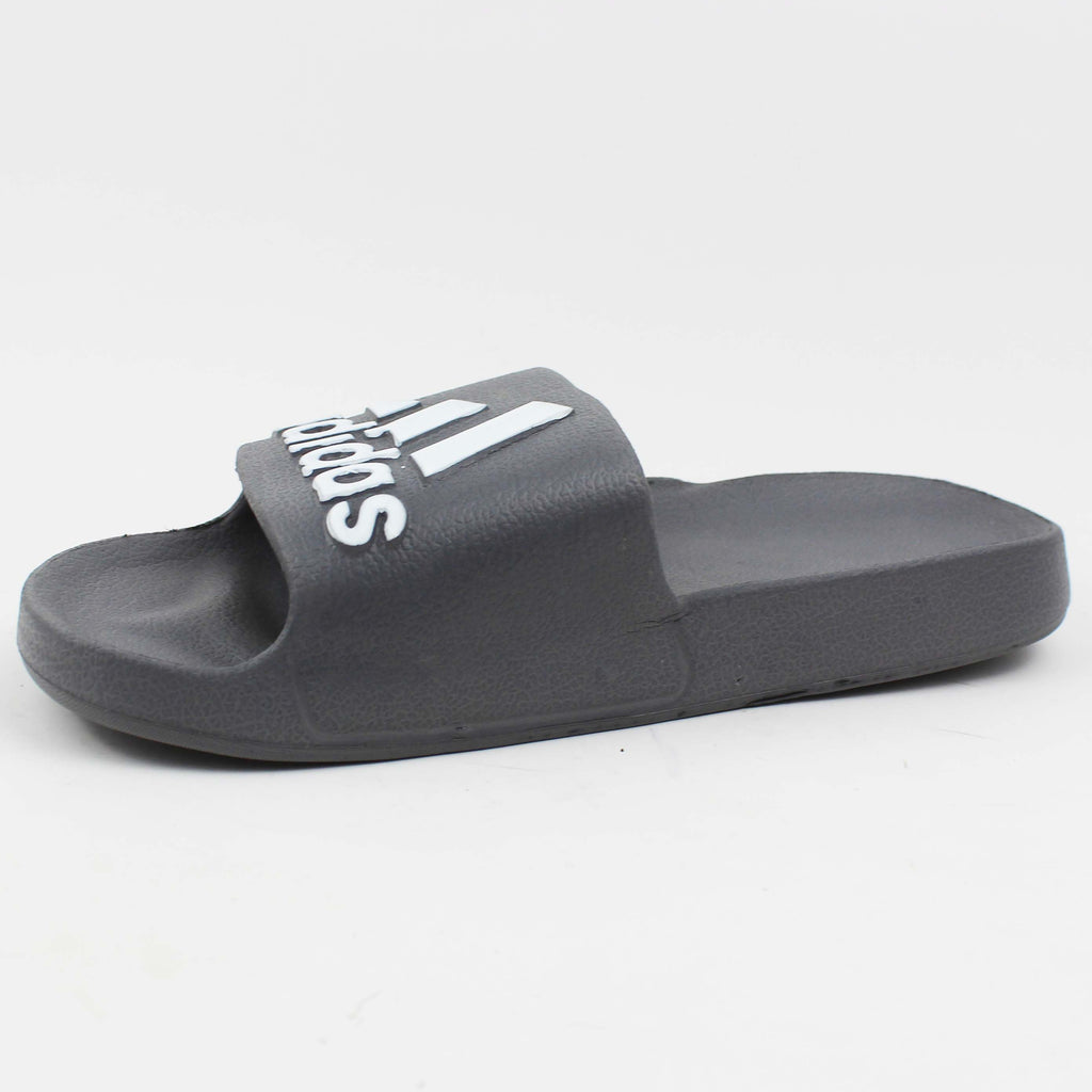 Adilette Aqua Slides "Grey"