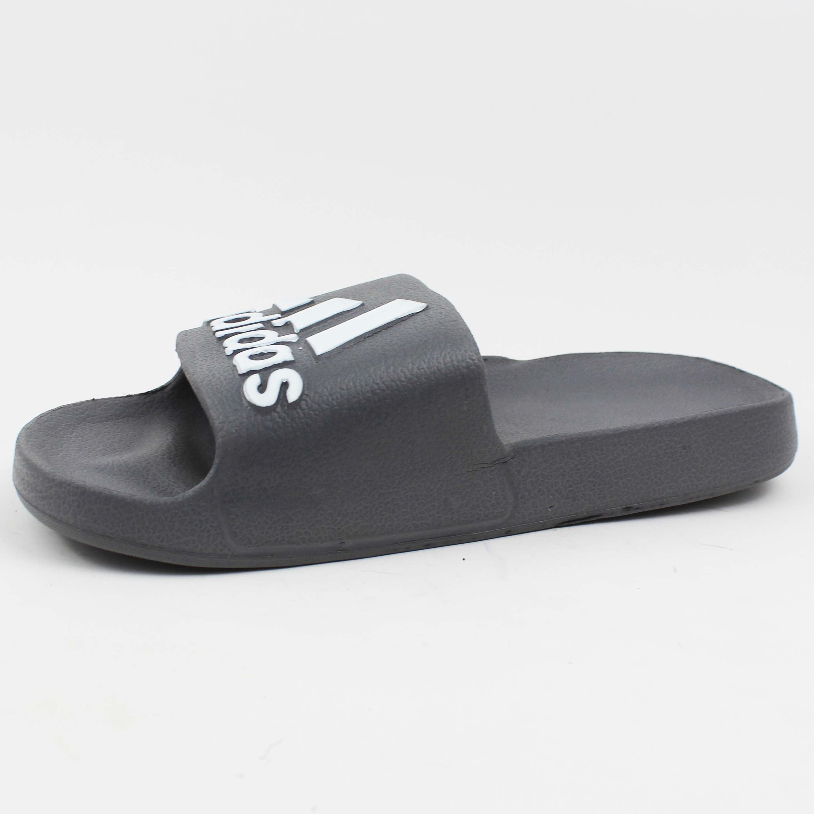 Adilette Aqua Slides "Grey"