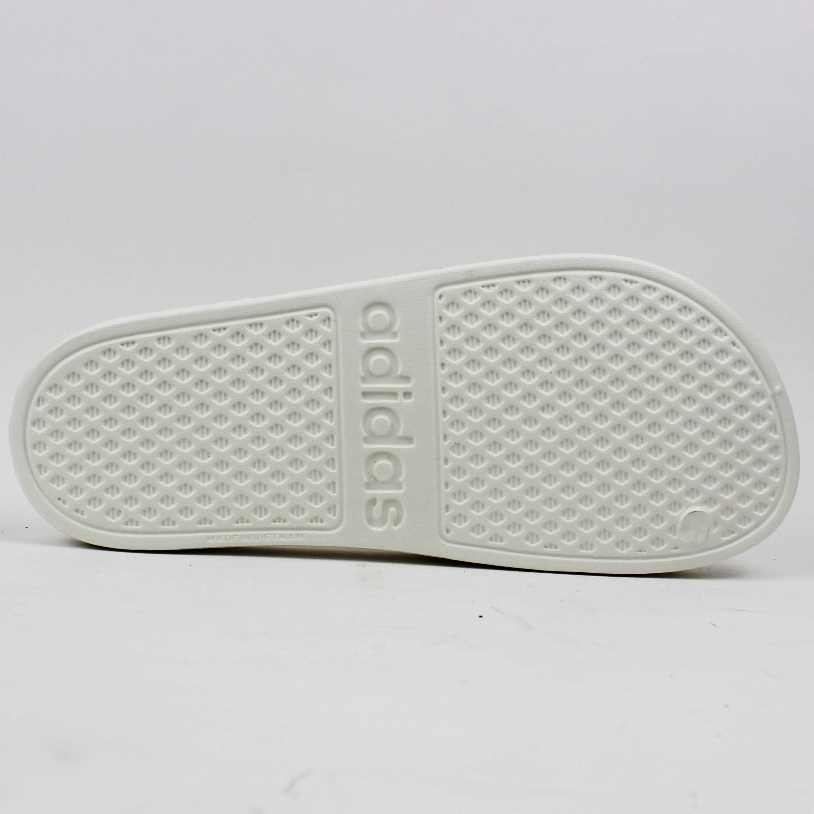 Adilette Aqua Slides "White"