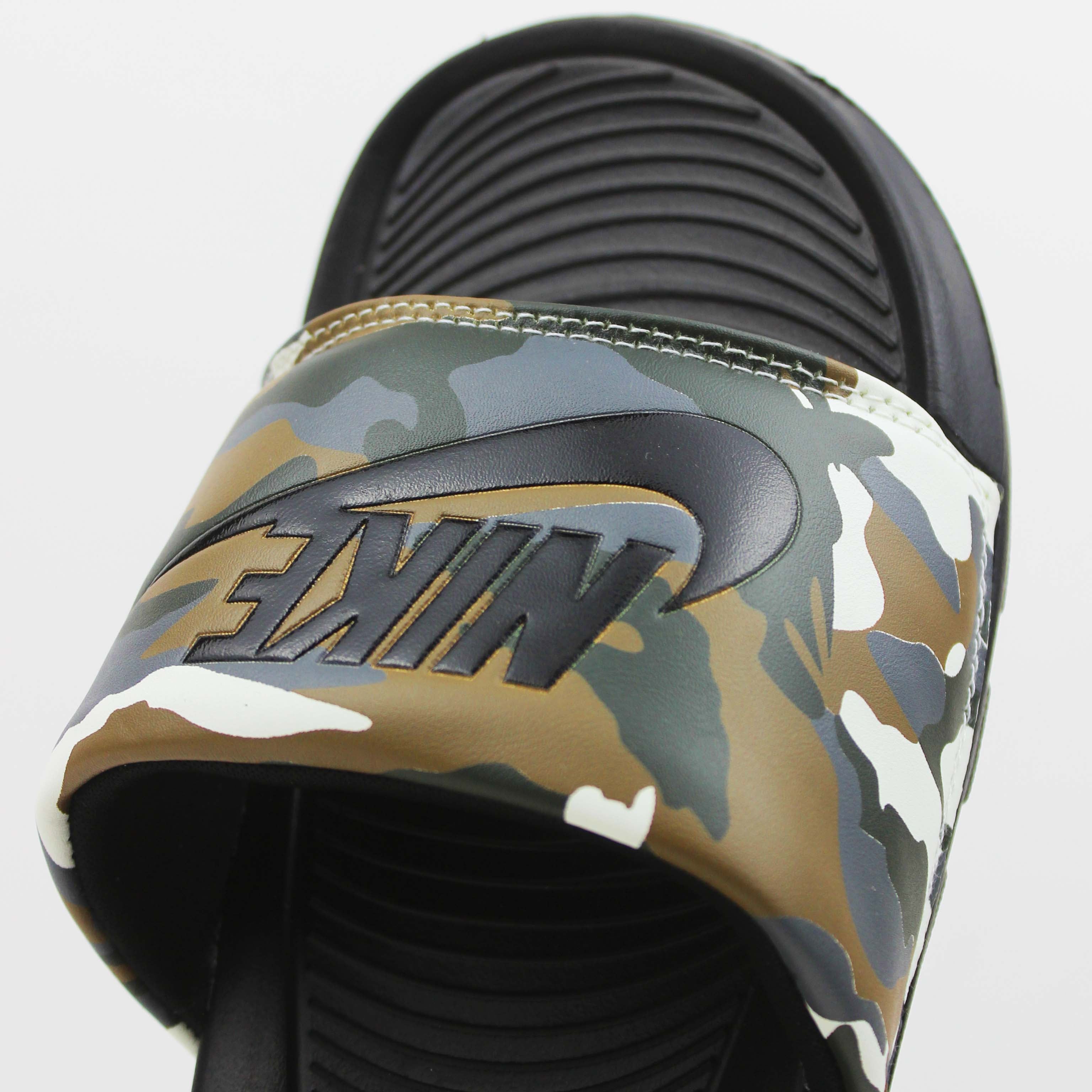 Nike Benassi JDI Print Slides "Oily-Green"