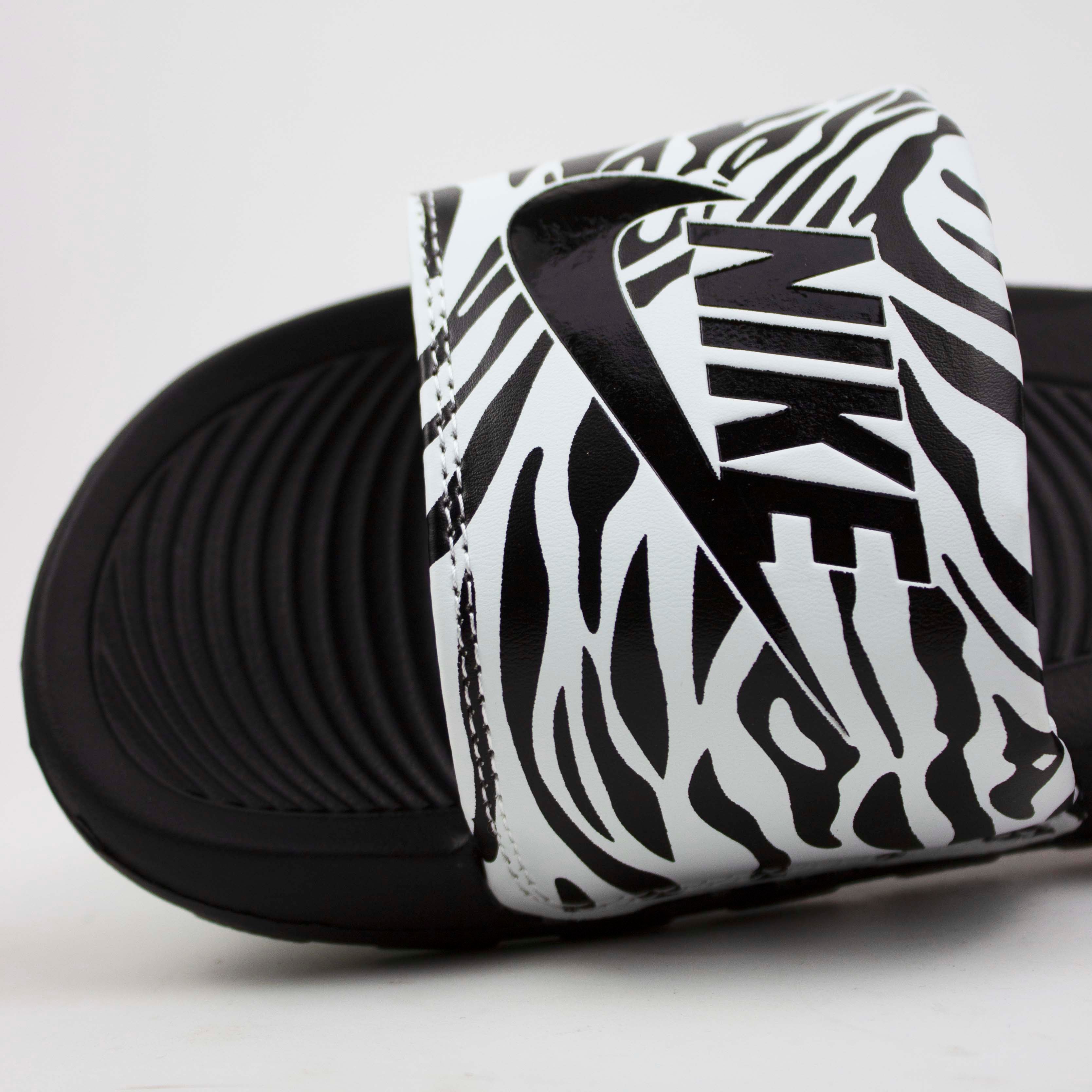 Nike Benassi JDI Print Slides "Zebra"