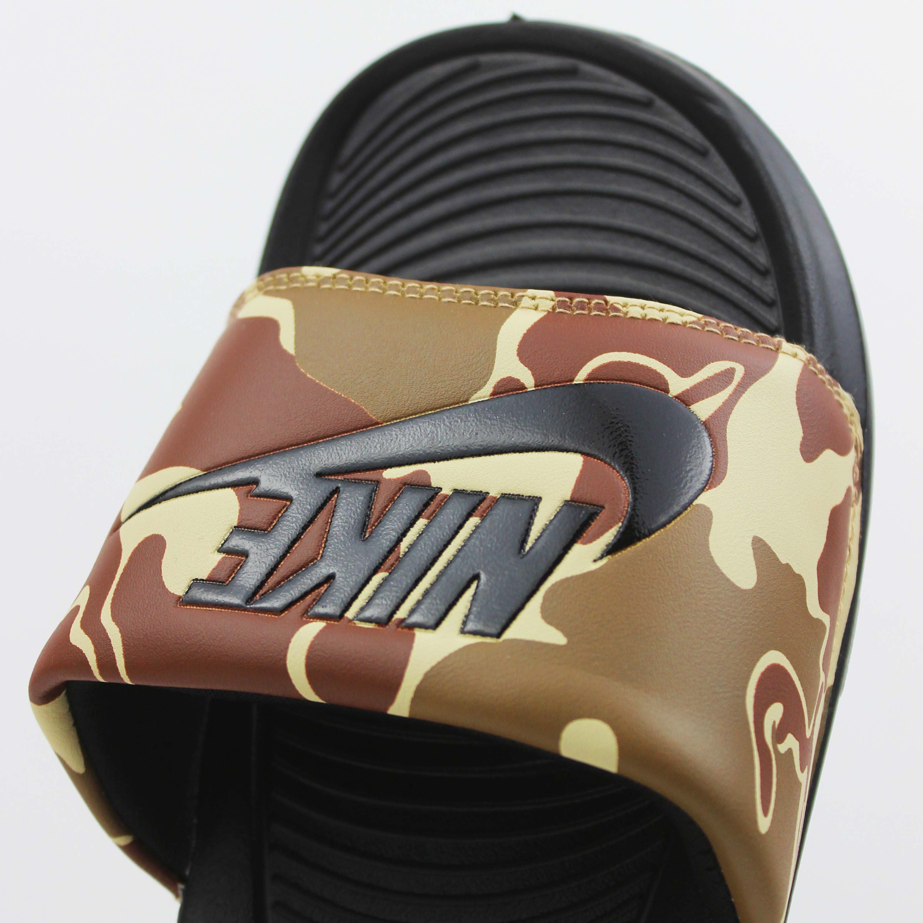 Nike Benassi JDI Print Slides "Brown"