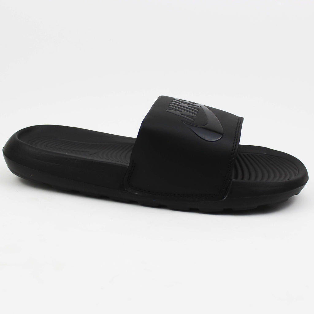 Nike Victori One Slides "Black-Black"