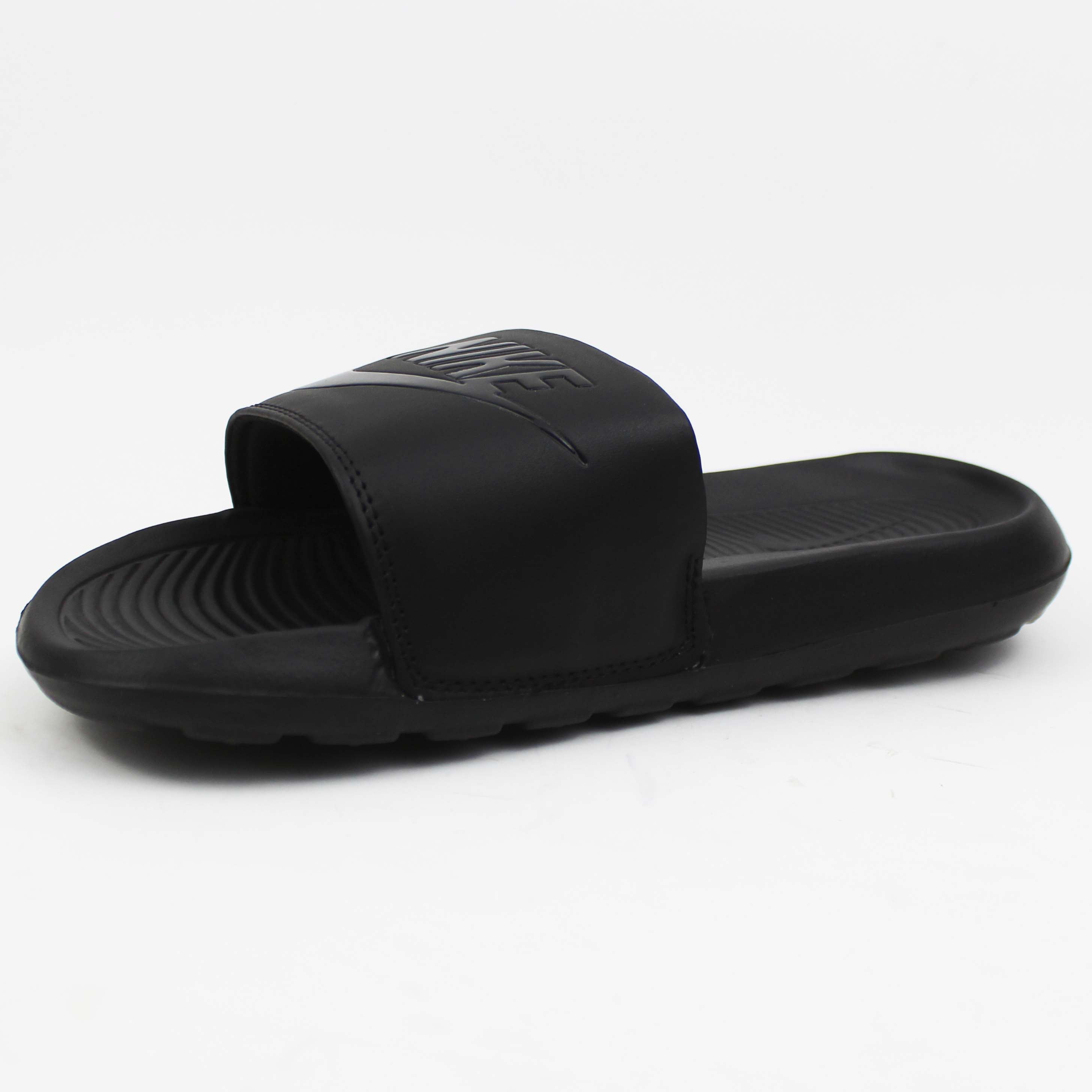 Nike Victori One Slides "Black-Black"
