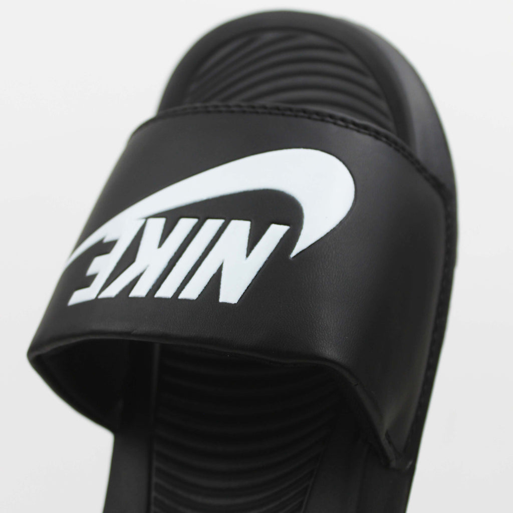 Nike Victori One Slides "Black-White"