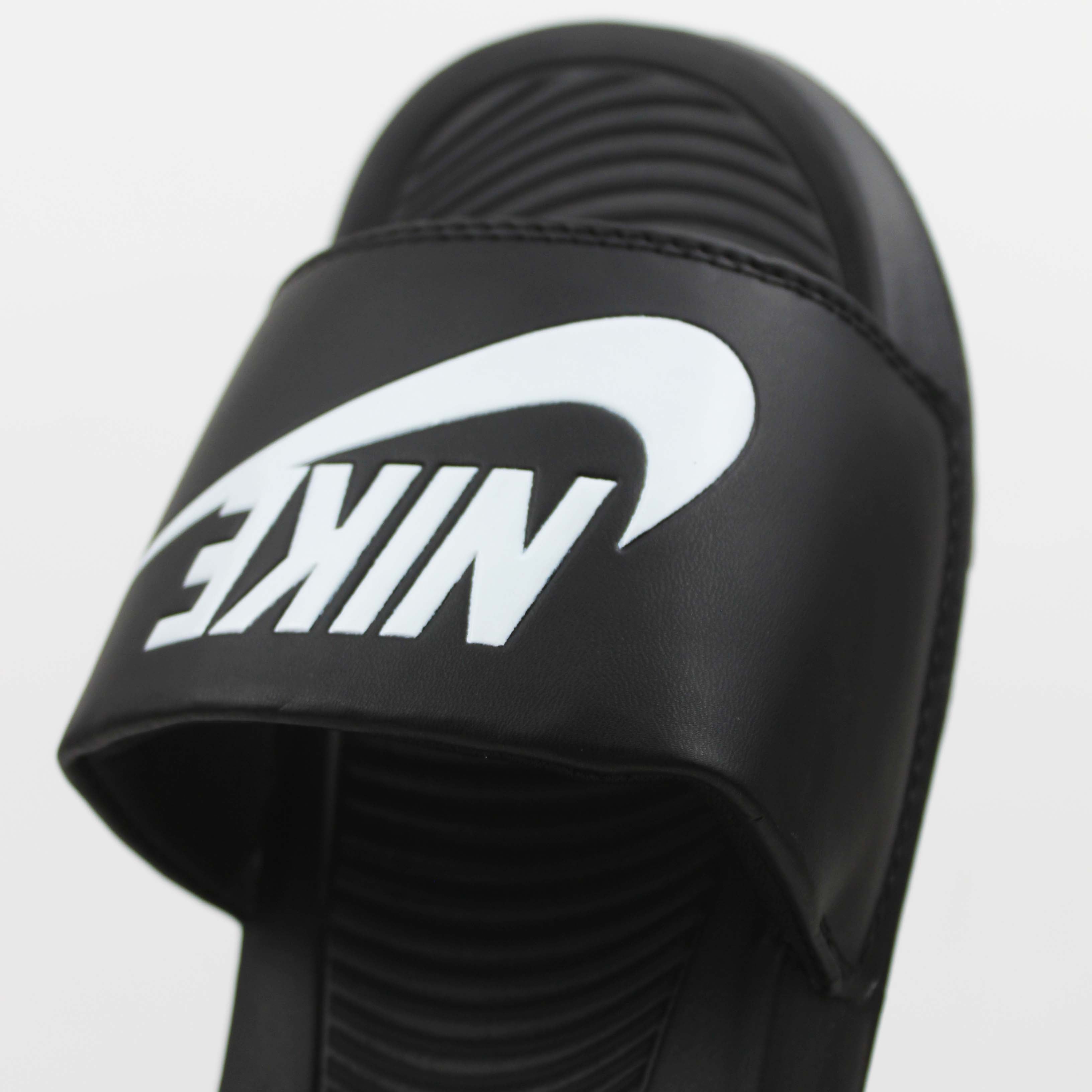 Nike Victori One Slides "Black-White"