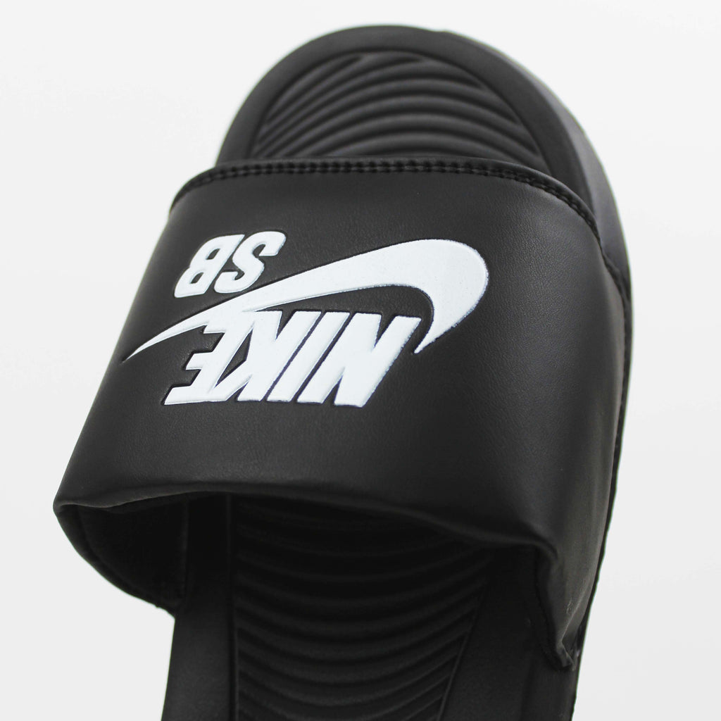 Nike SB Victori One Slides "Black-White"
