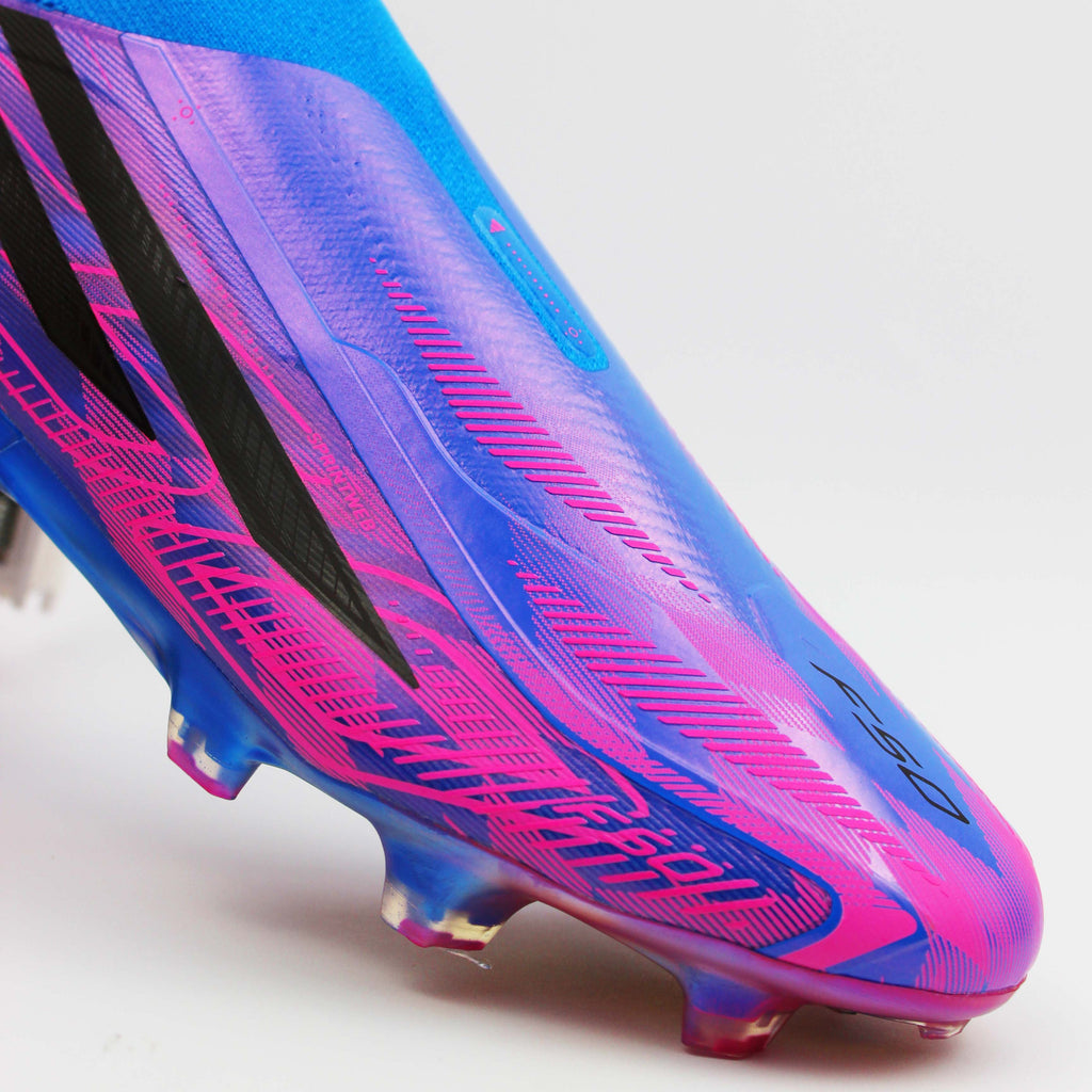 Adidas F50 Hyperfast Laceless "Blue-Pink-Imaginary"