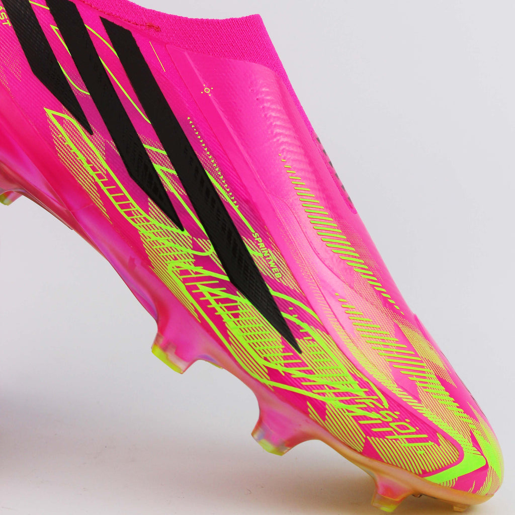 Adidas F50 Hyperfast Laceless "Pink-Yellow-Imaginary"