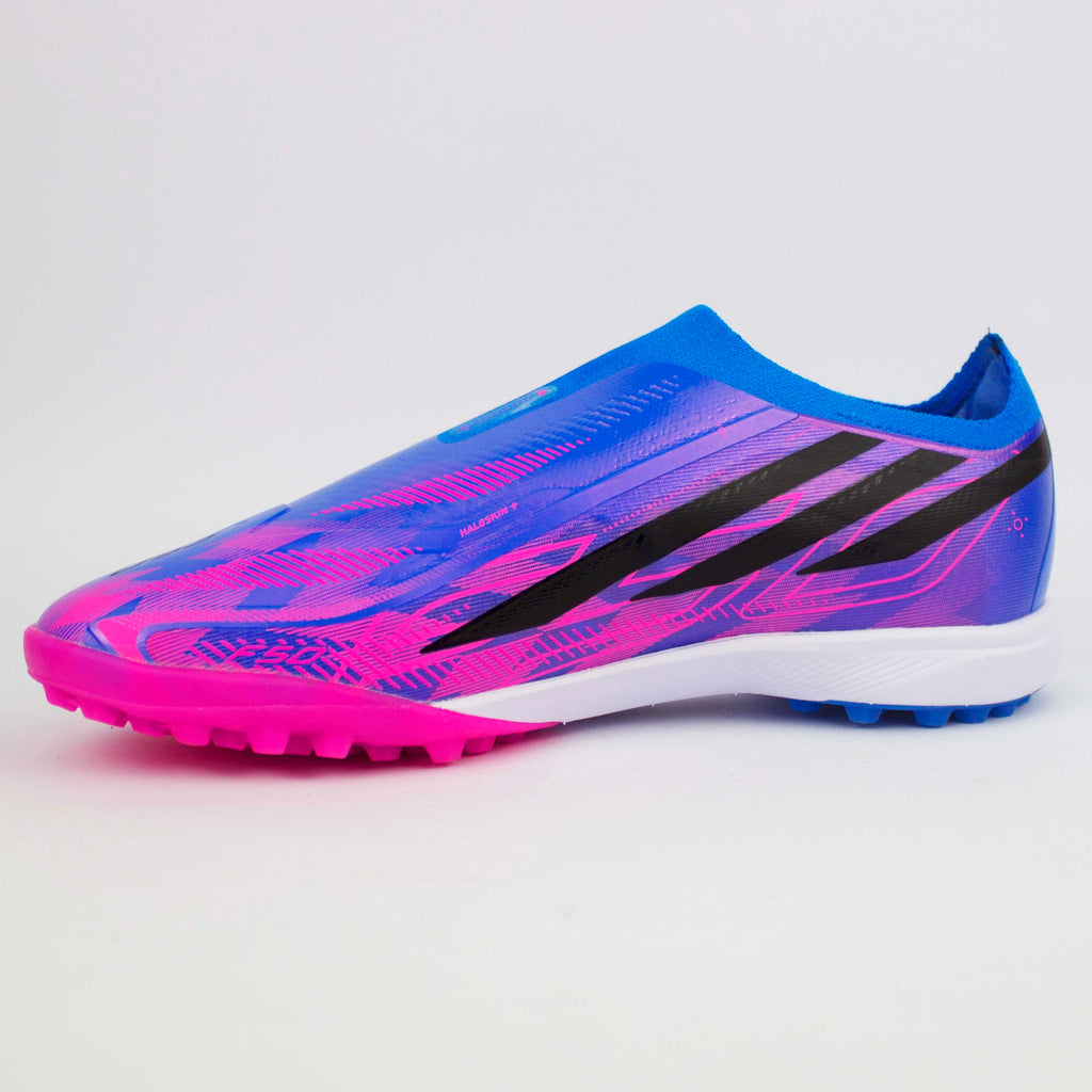 T.Adidas F50 Hyperfast Laceless "Blue-Pink-Imaginary"