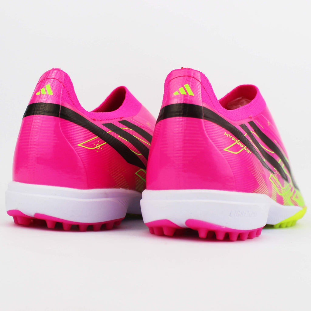 T.Adidas F50 Hyperfast Laceless "Pink-Yellow-Imaginary"