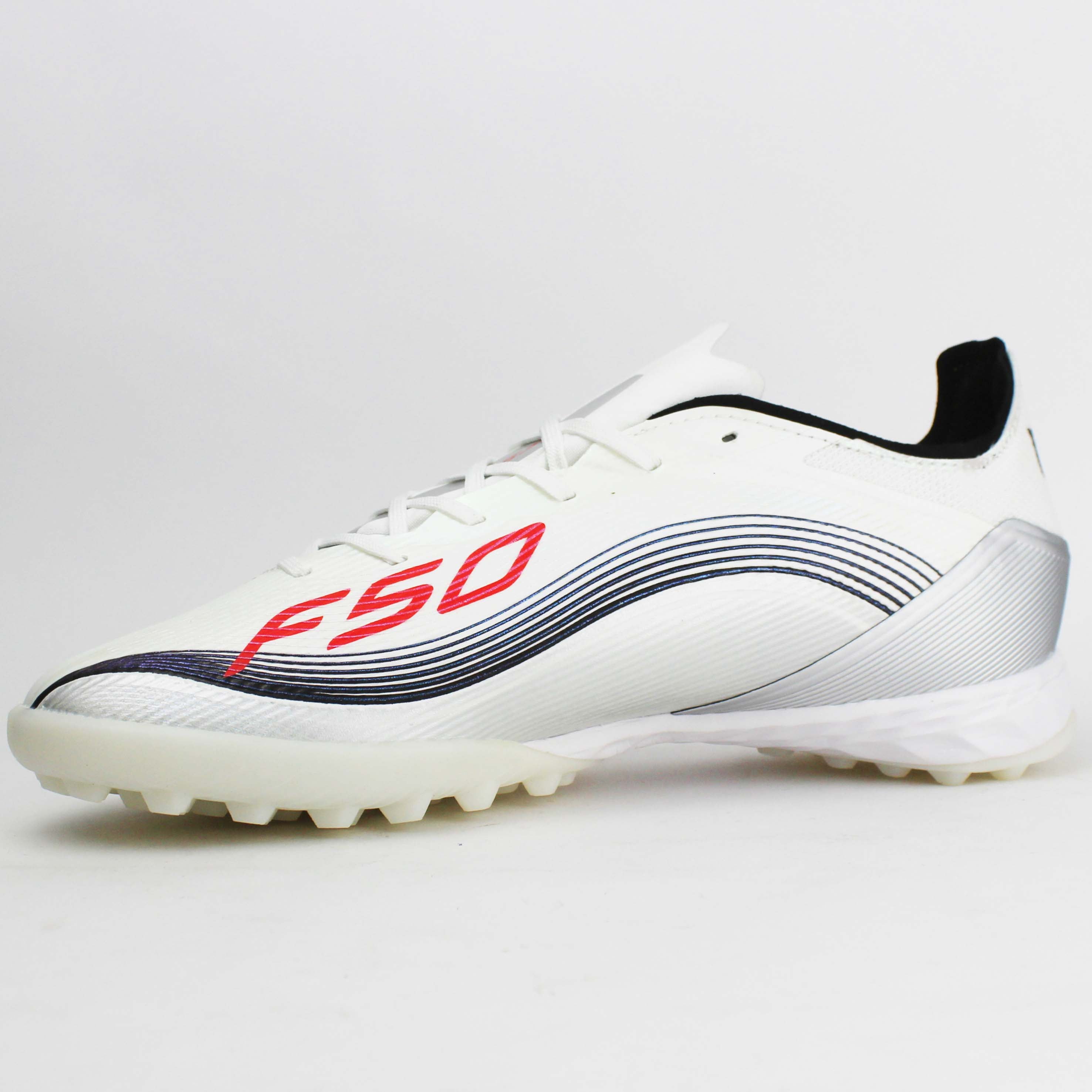 T.Adidas F50 Laces "Silver-White"