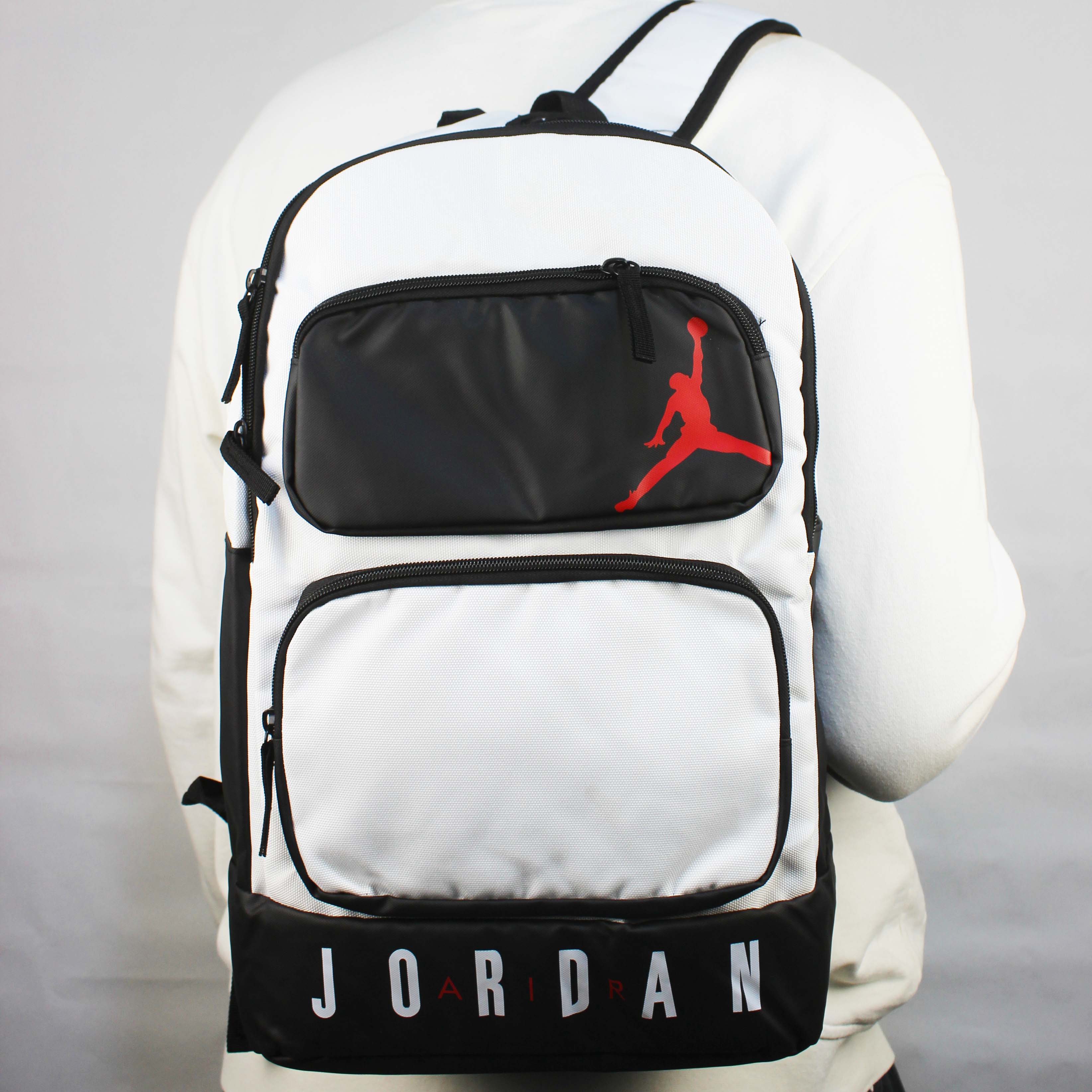 Nike Jordan Air Essential Backpack "White-Black"